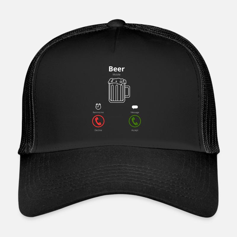 La bière appelle Casquette trucker 