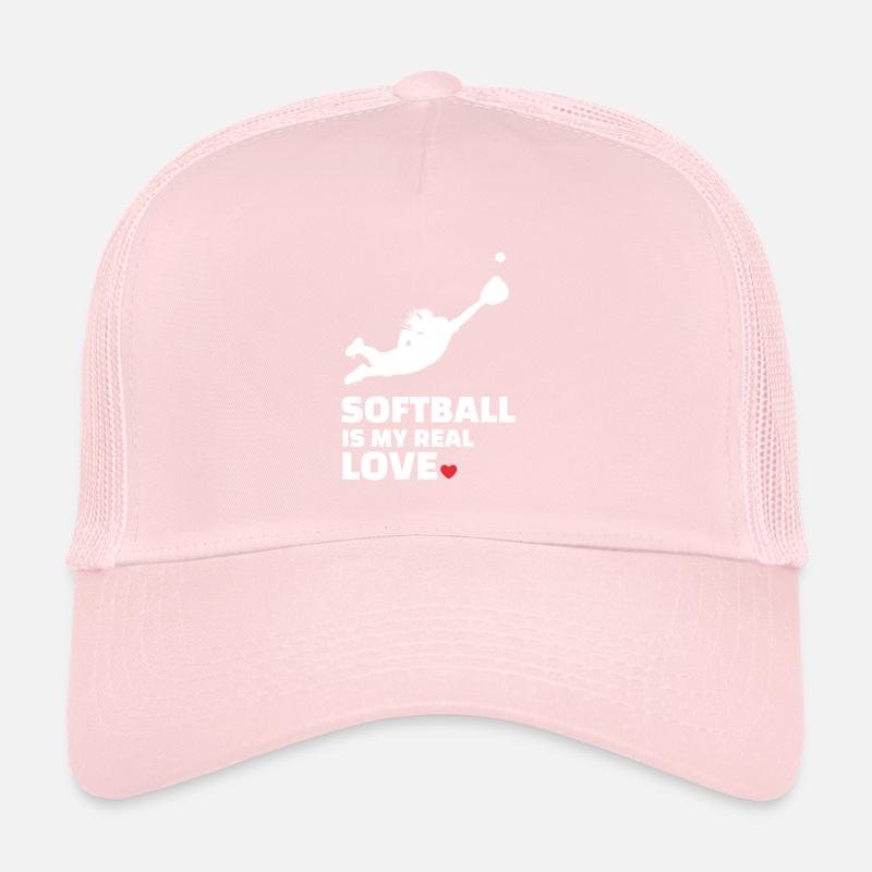 Ich Liebe Softball Trucker Cap