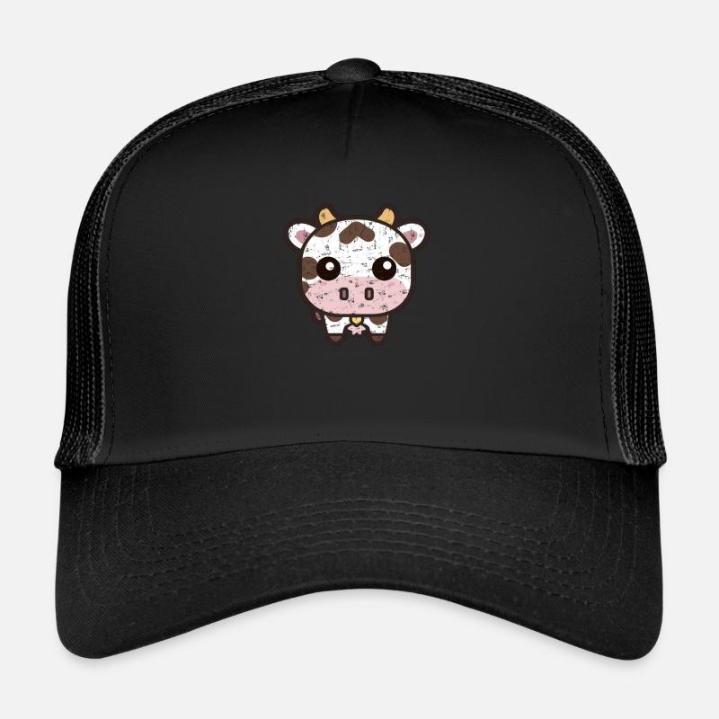 Süße Kawaii Kuh Trucker Cap