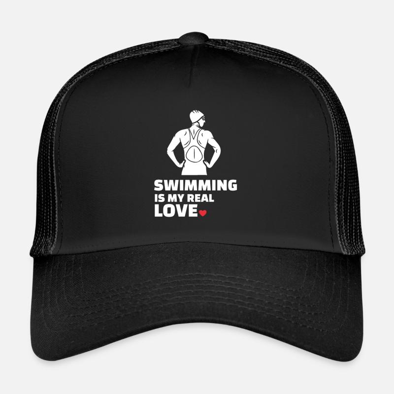 Ich Liebe Schwimmen Trucker Cap