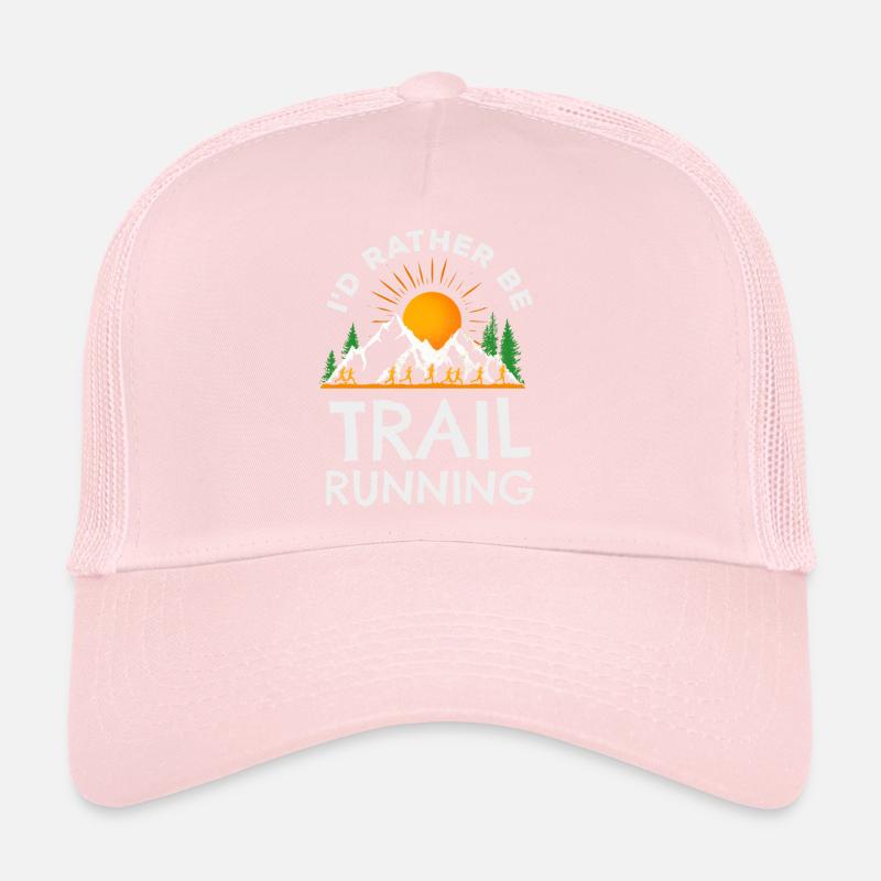 Trail Runner Running Jogging Jogger I Gift Trucker Cap