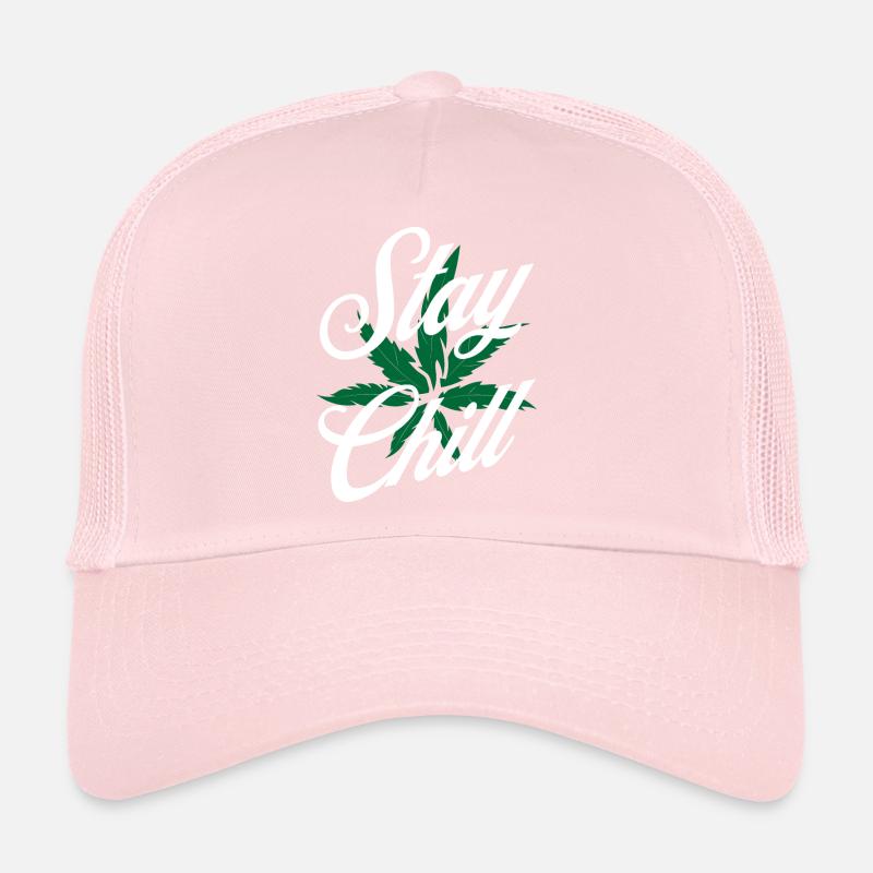 Stay Chill Marijuana Casquette trucker 