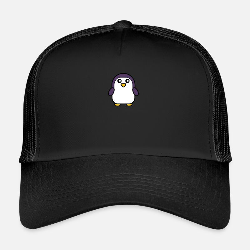 Cute Kawaii Penguin - Cute Animal Design for K Trucker Cap