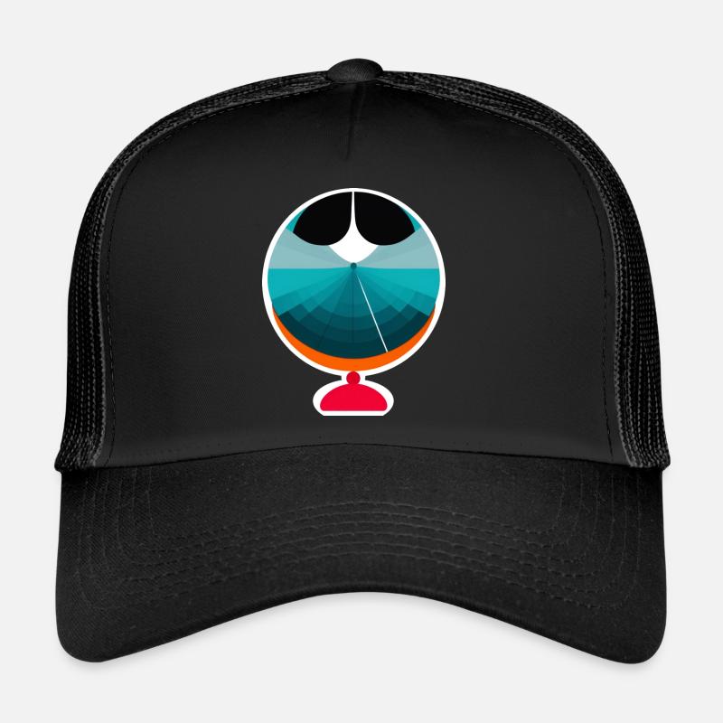 abstract balance Trucker Cap