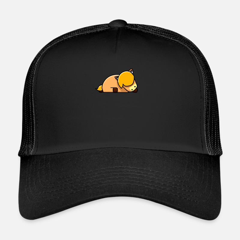 Cute pony horse sleeps Trucker Cap