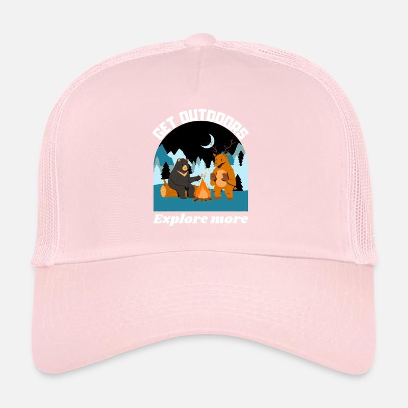 Sortez, explorez davantage Casquette trucker 