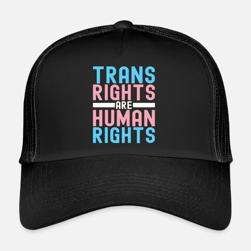 Transgender Trans LGBTQ Trucker Cap