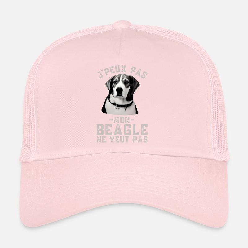 Humour beagle 1 Casquette trucker 