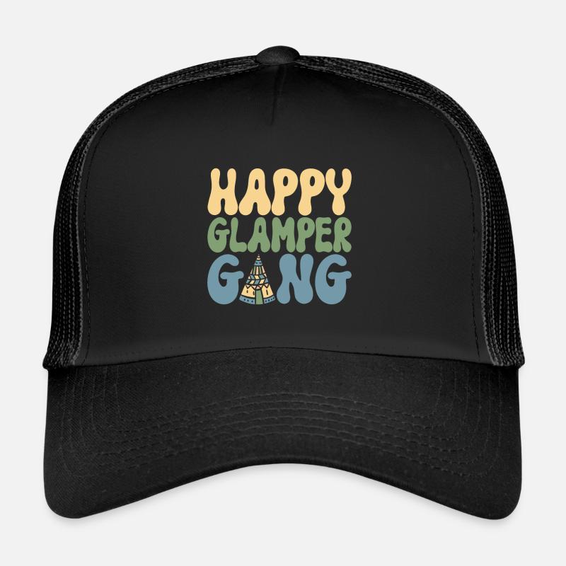 Glamping Glamper Casquette trucker 