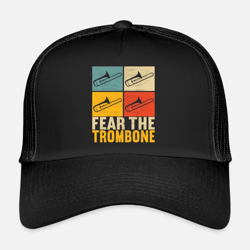 Posaune Trombone Trucker Cap