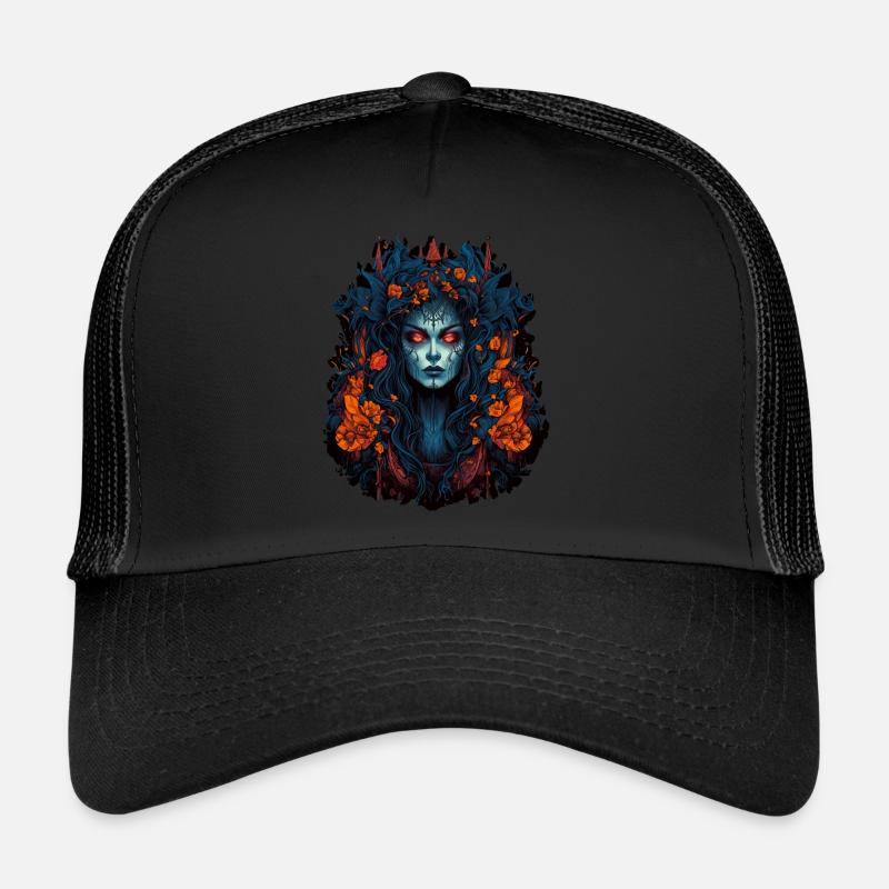 Reine des vampires gothiques Casquette trucker 