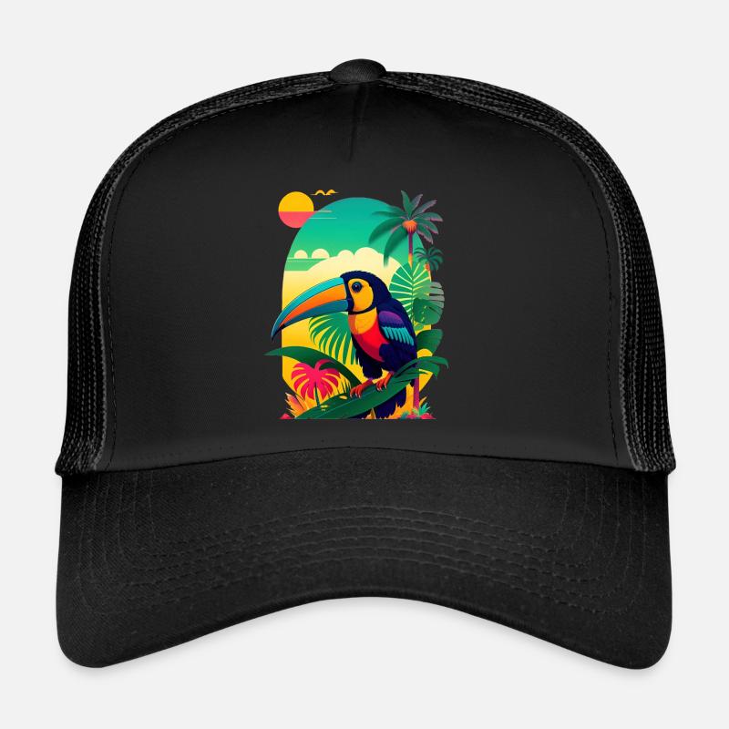 Sundown with Tucan Trucker Cap