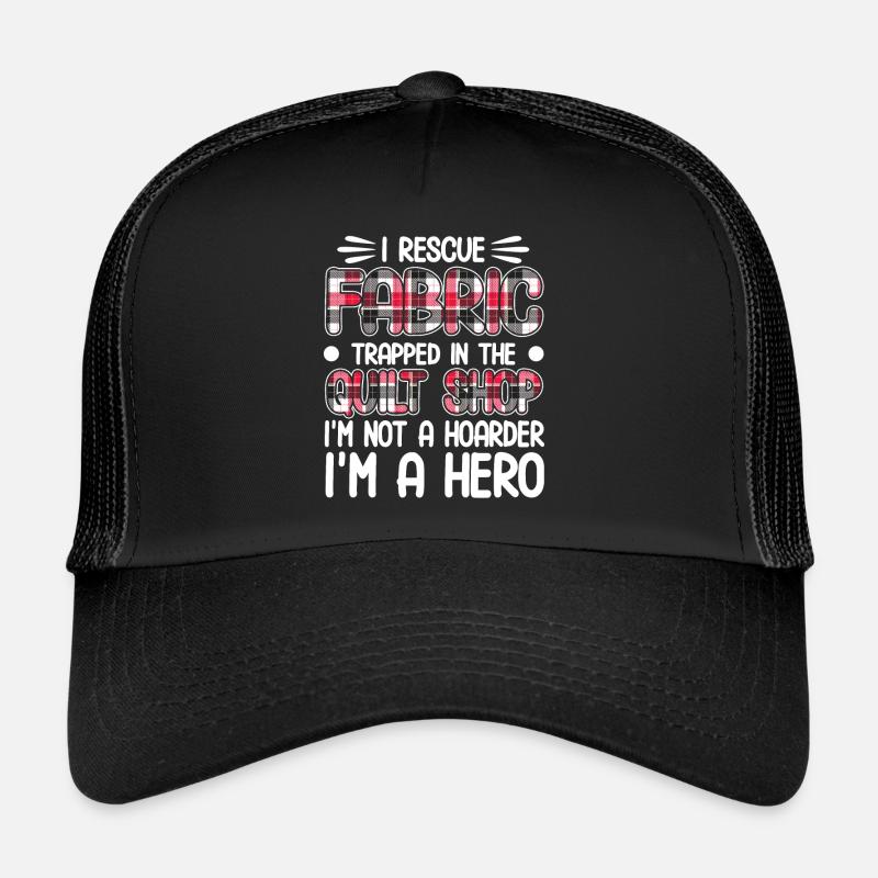 Quilten Geschenk Nähen Stricken Quilter Trucker Cap