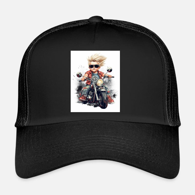 Junior Biker 2 Trucker Cap