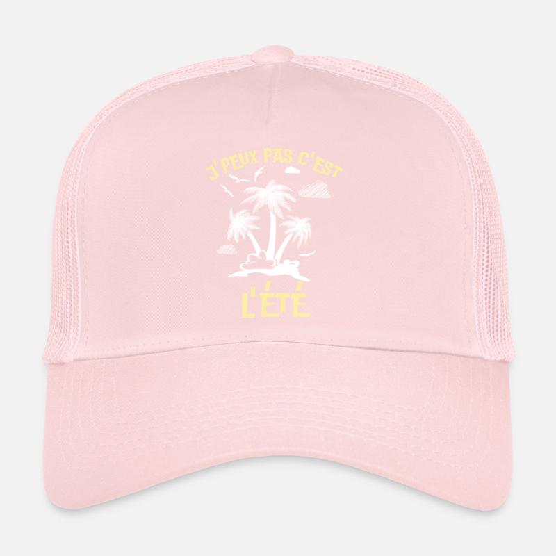 C est l été à la plage Casquette trucker 