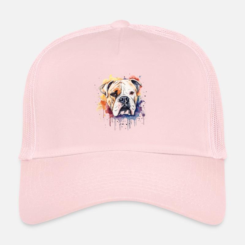 Bouledogue américain Casquette trucker 