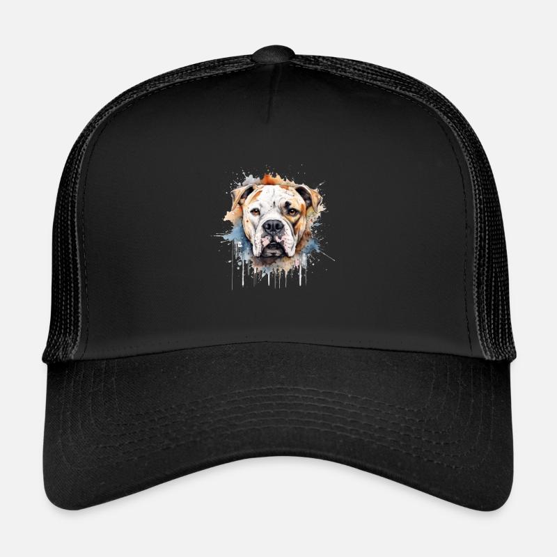 American Bulldog Trucker Cap