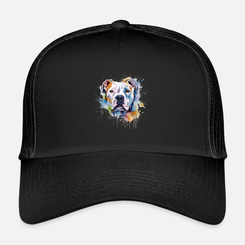 American Bulldog Trucker Cap