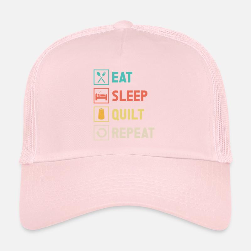 Quilten Geschenk Nähen Stricken Quilter Trucker Cap