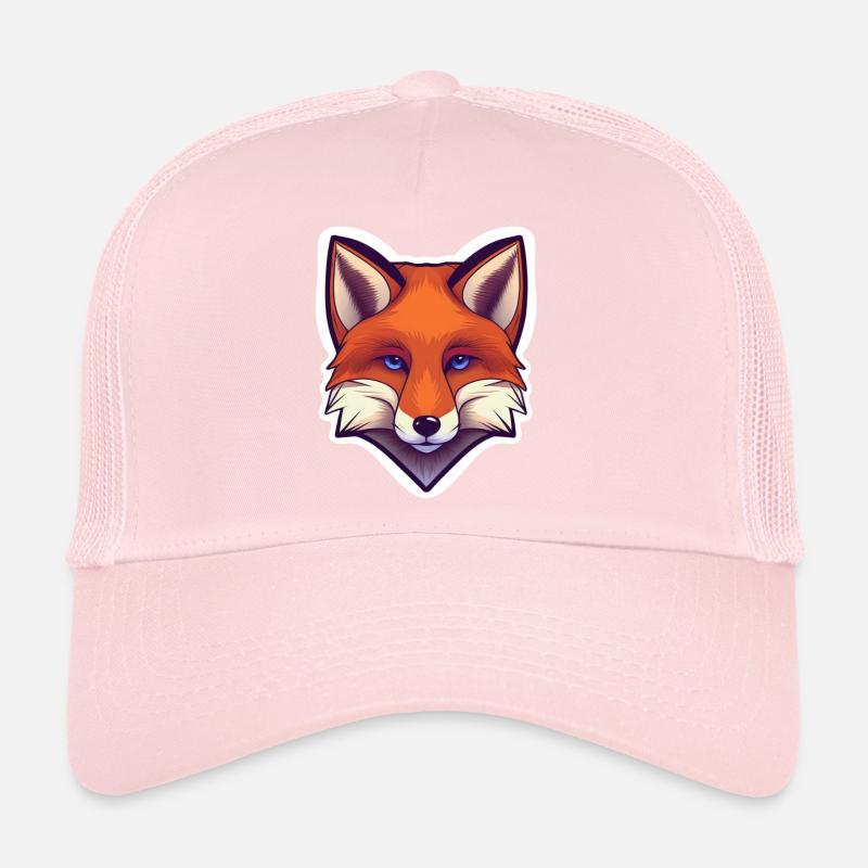 Forest Whisper: Le renard rusé Casquette trucker 