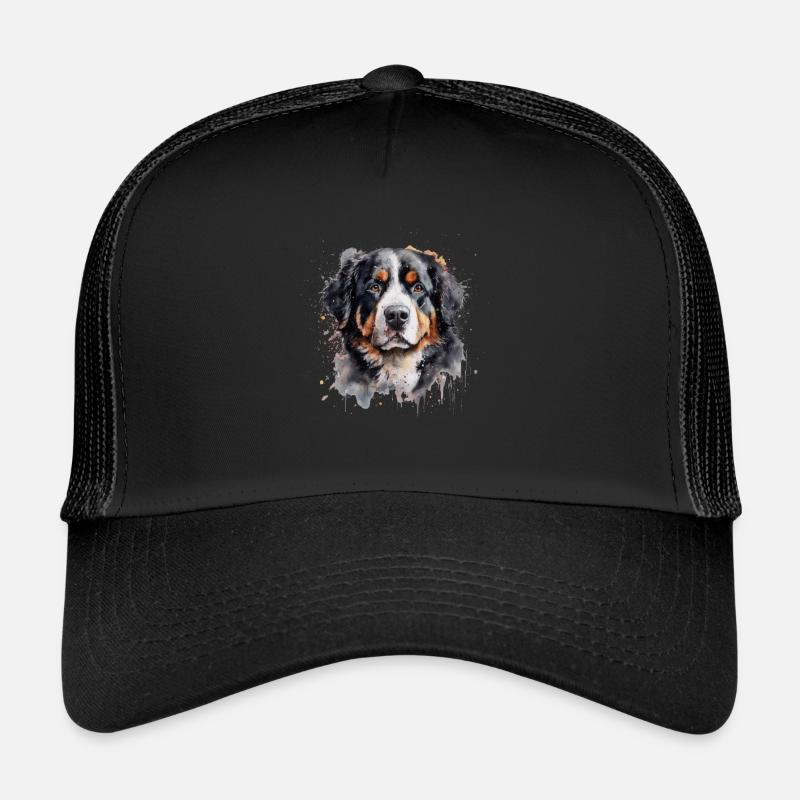 Bernese Mountain Dog Trucker Cap
