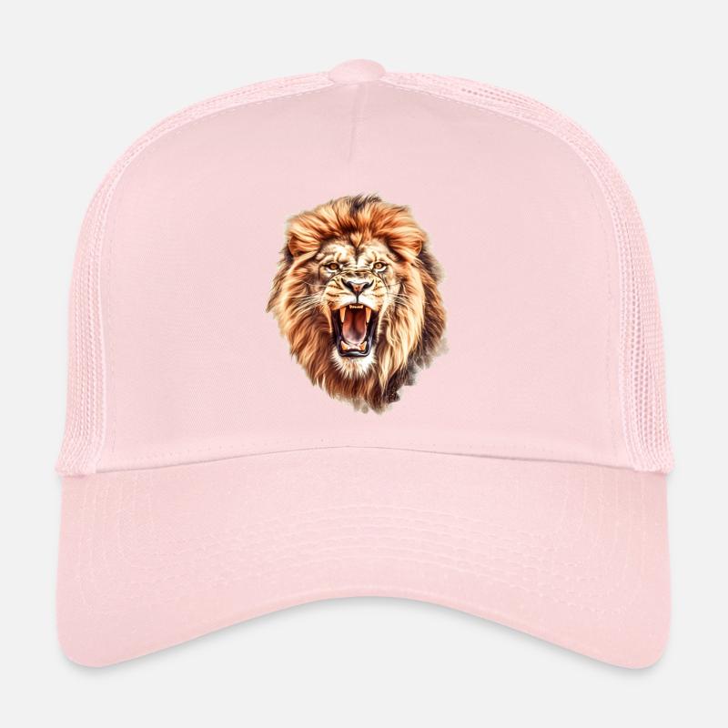 Lion Head Trucker Cap