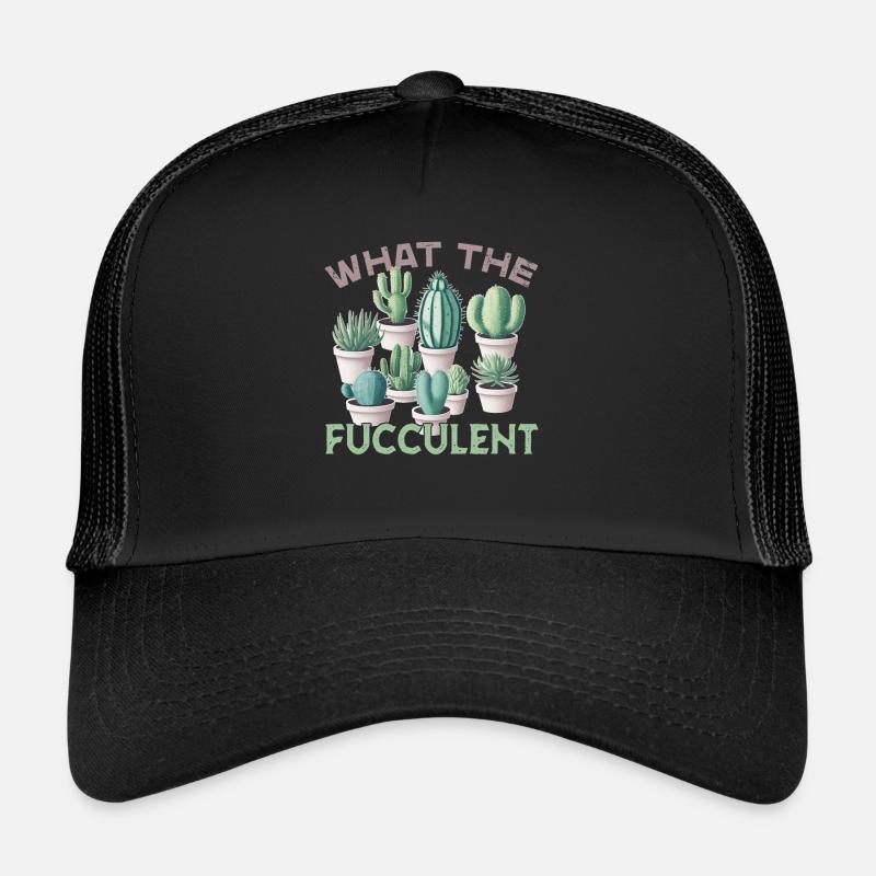 Succulentes drôles disant ce que le fucculent Casquette trucker 