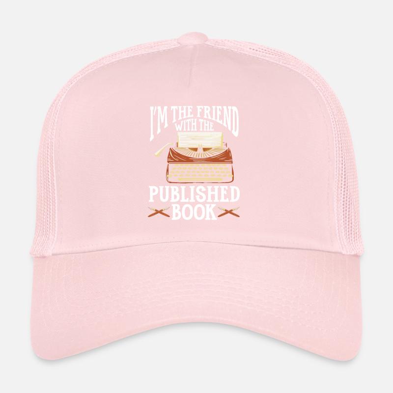 Auteur Cadeau Dire Bookworm Writer Casquette trucker 
