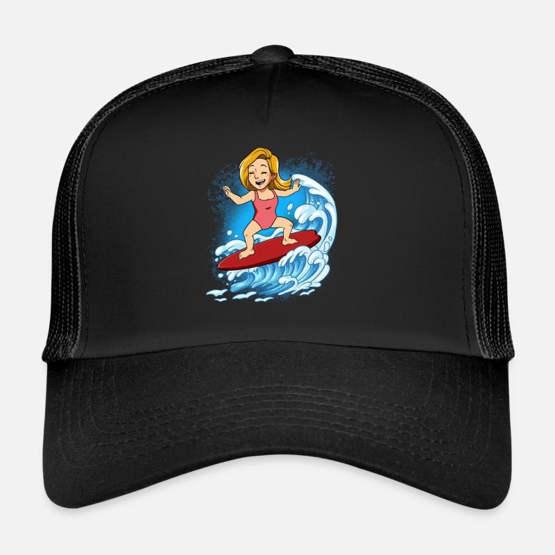 Surfeurs de vagues Surfeurs Surfeurs Casquette trucker 