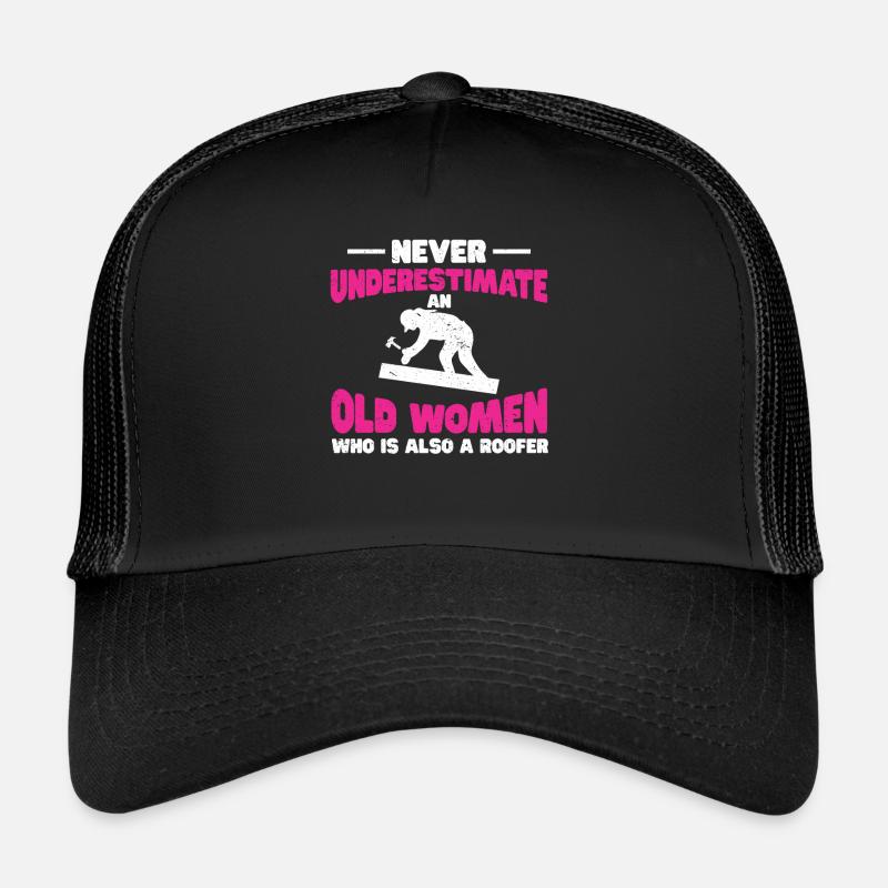 Couvreur Cadeau Travail Artisan Couvreur Casquette trucker 