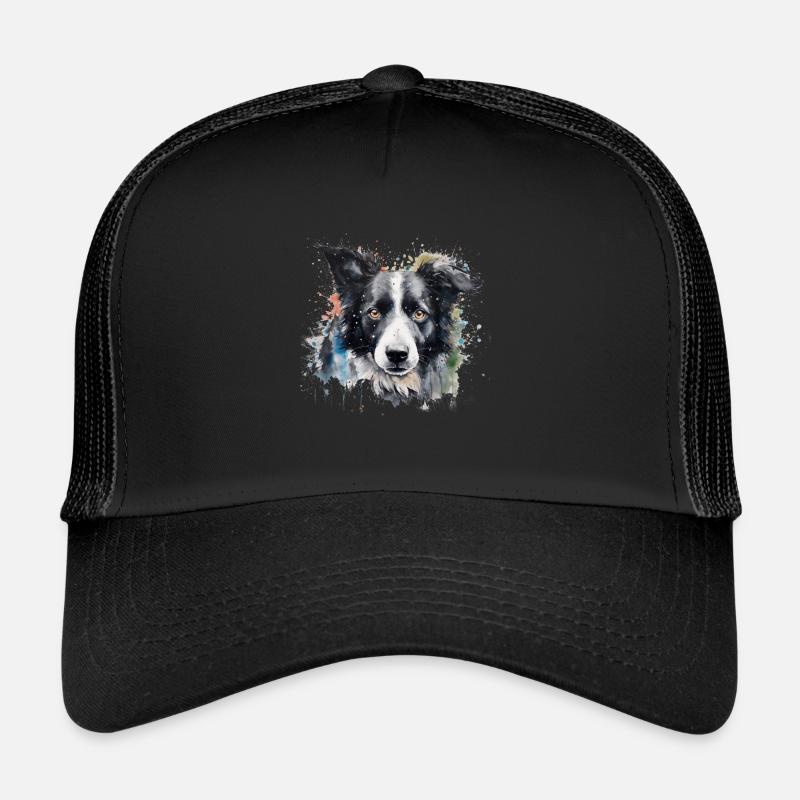 Border Collie Trucker Cap