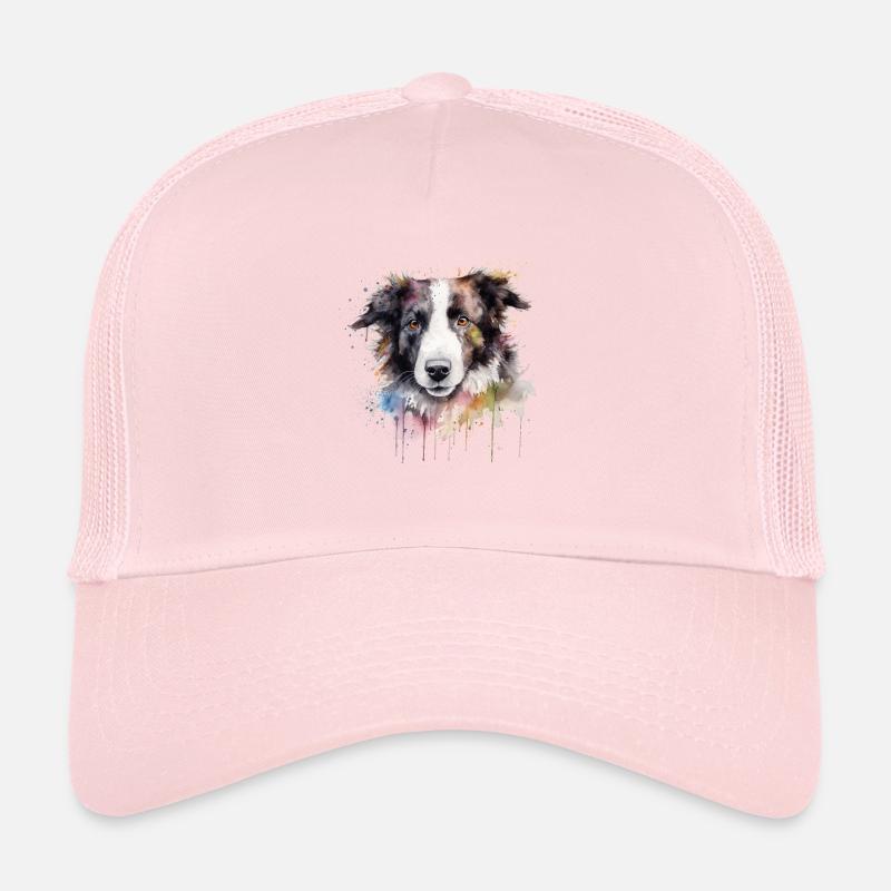 Border Collie Casquette trucker 