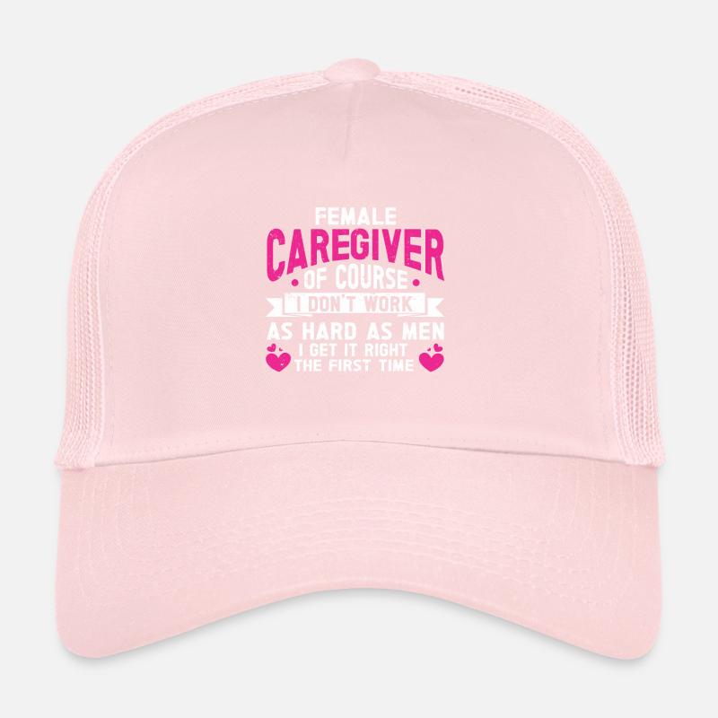 Infirmière soignante Casquette trucker 