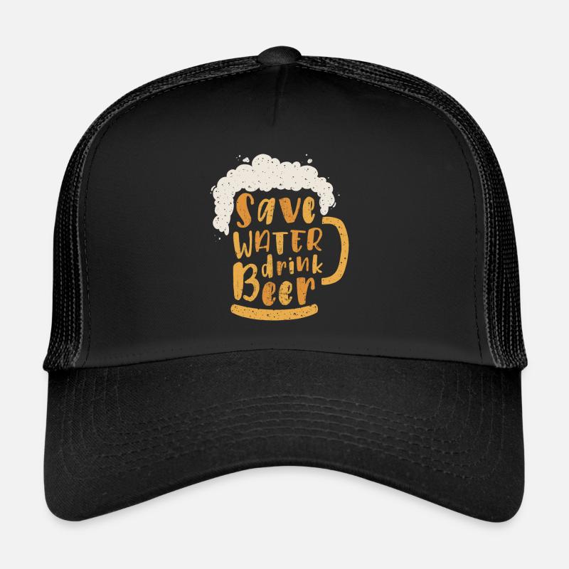 Spare Wasser Trinke Bier Trucker Cap