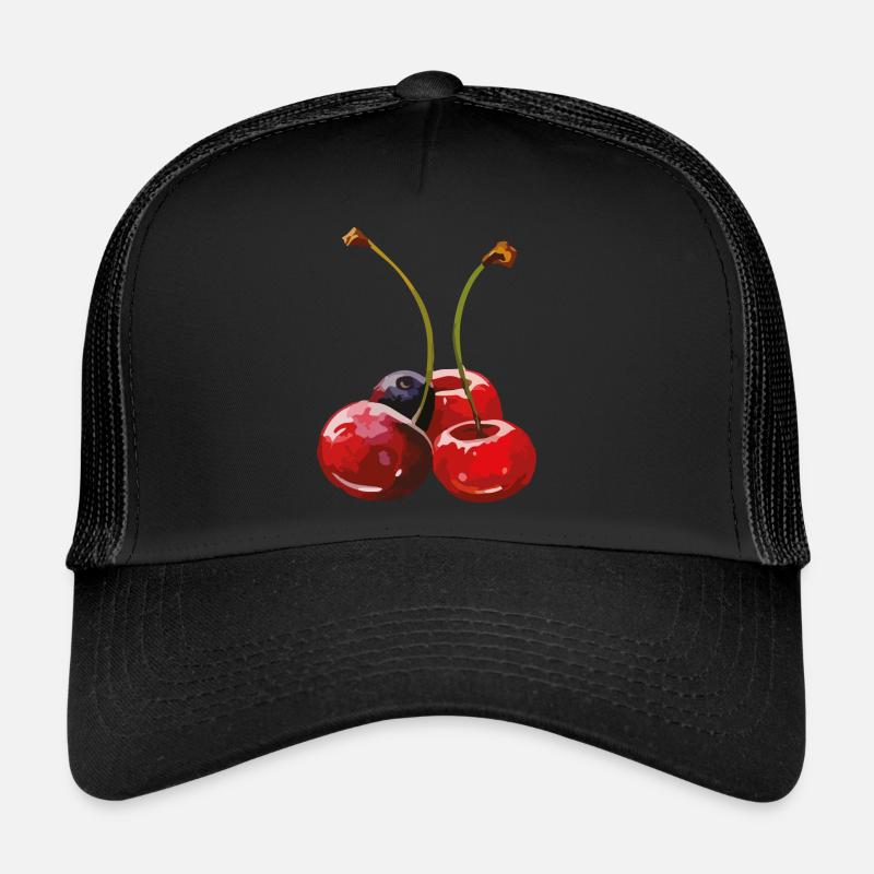 Cerises Myrtilles Casquette trucker 