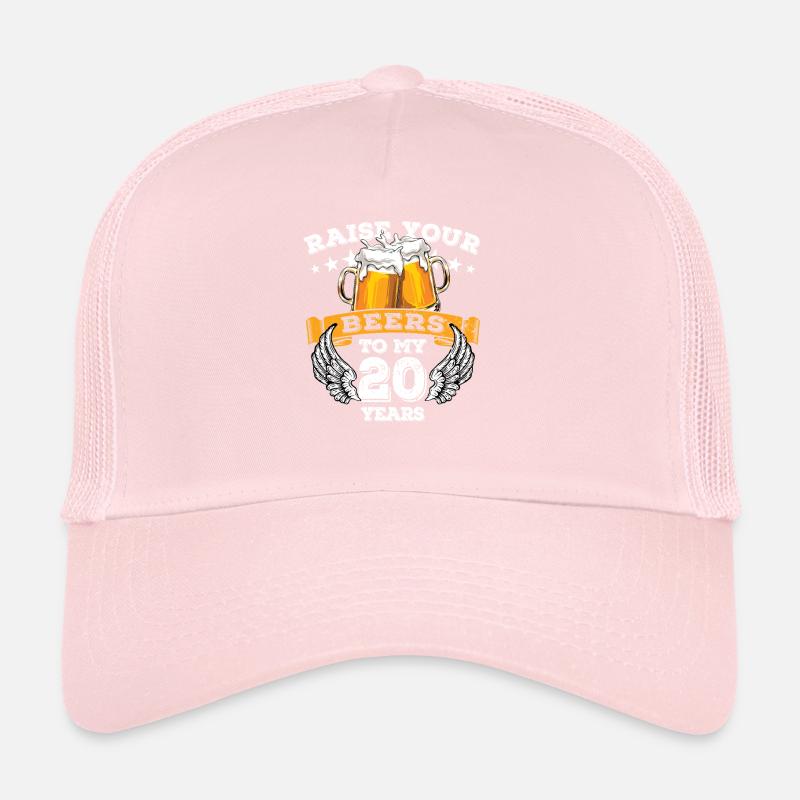 Augmentez vos bières à mes 20 ans - Geburtstag Casquette trucker 