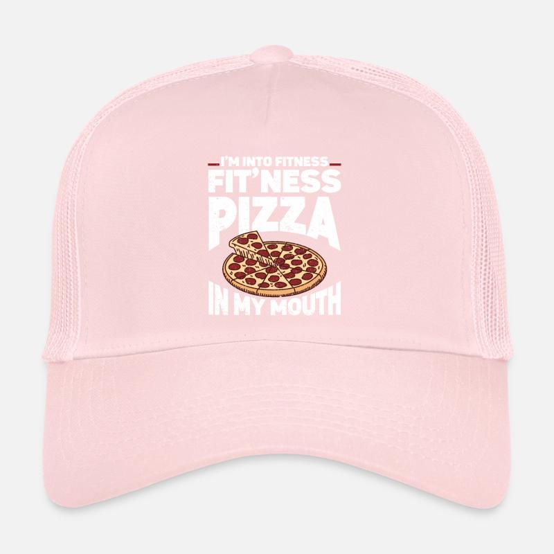 Pizza Italien Essen Pizzabäcker Trucker Cap