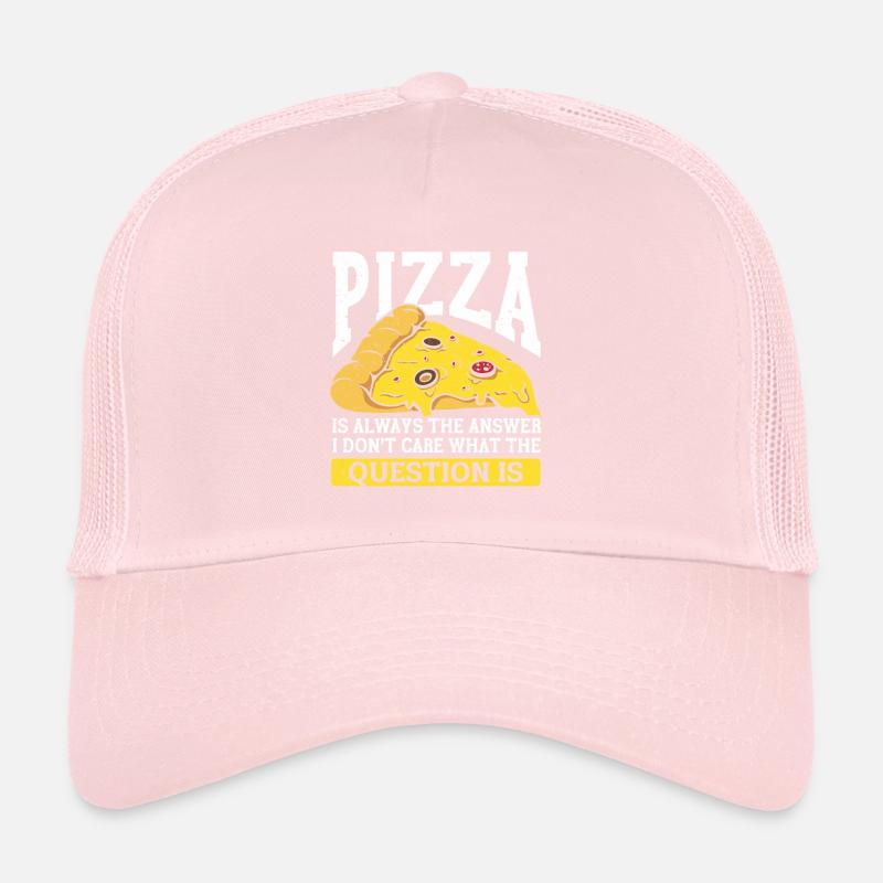Pizza Italien Essen Pizzabäcker Trucker Cap
