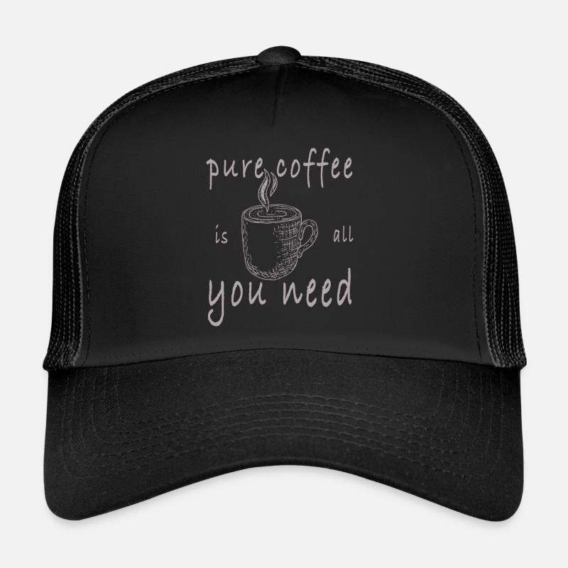 Pure Coffee Trucker Cap