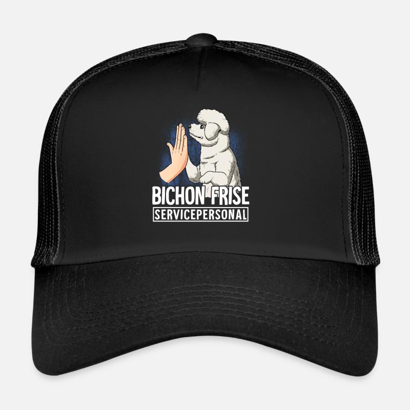 Bichon Frise Casquette trucker 
