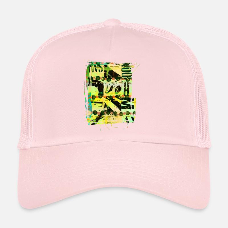 Extraits de journaux Albums Magazines Code alphabet Casquette trucker 
