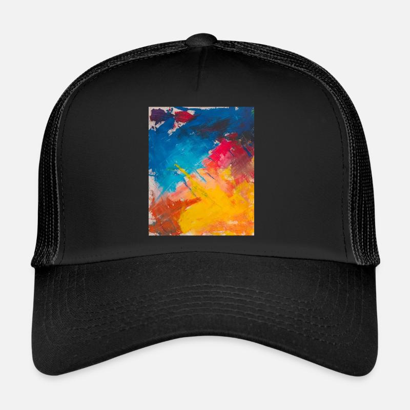 Colorfroidchaud - Casquette trucker - noir/noir