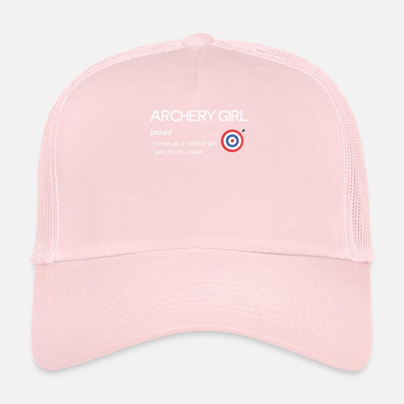 Outdoor-Jagd Bogenpfeil Bogenschütze Bogenschießen Mädchen Trucker Cap