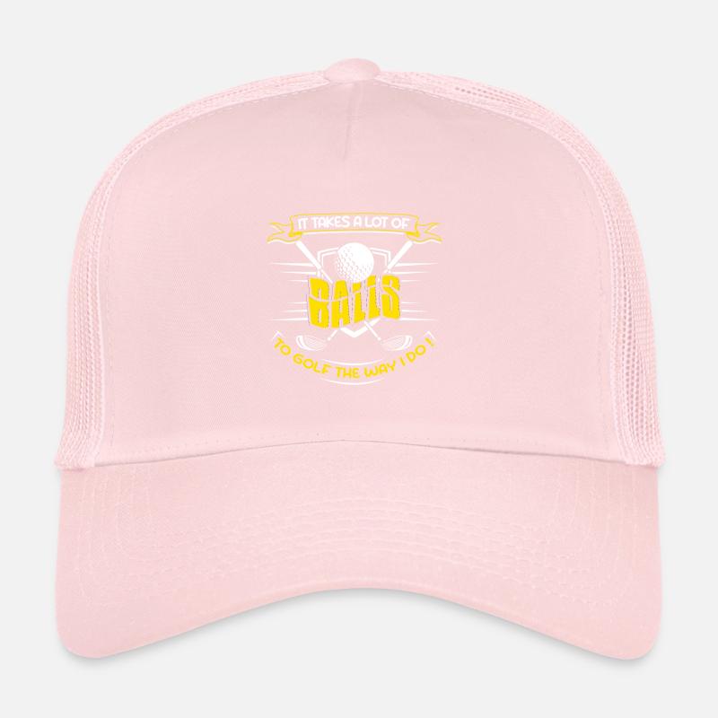 Prend Beaucoup De Balles De Golf Club De Golf Golf Casquette trucker 