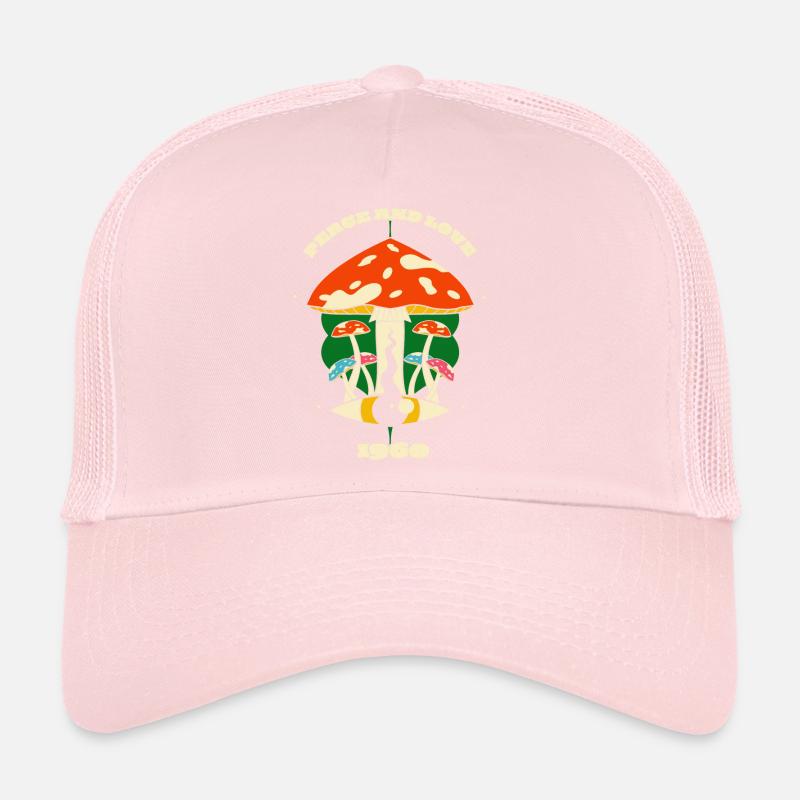 Graphique Champignon Psychédélique Casquette trucker 