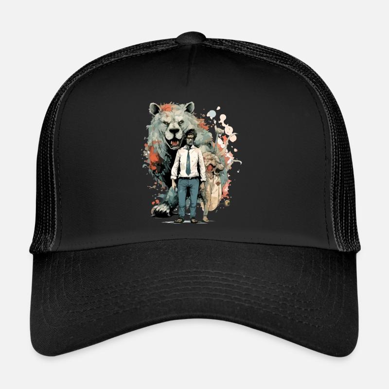L'âme de la bête Casquette trucker 