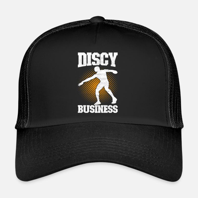 Lanceur de disque Lancer de disque Casquette trucker 