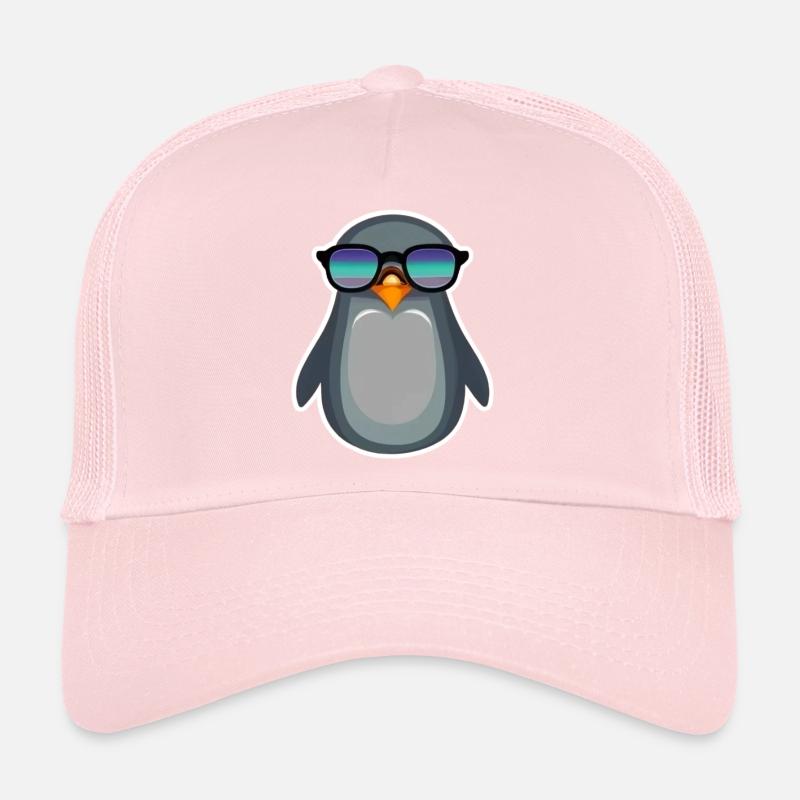 Penguin Class with Sunglasses Trucker Cap