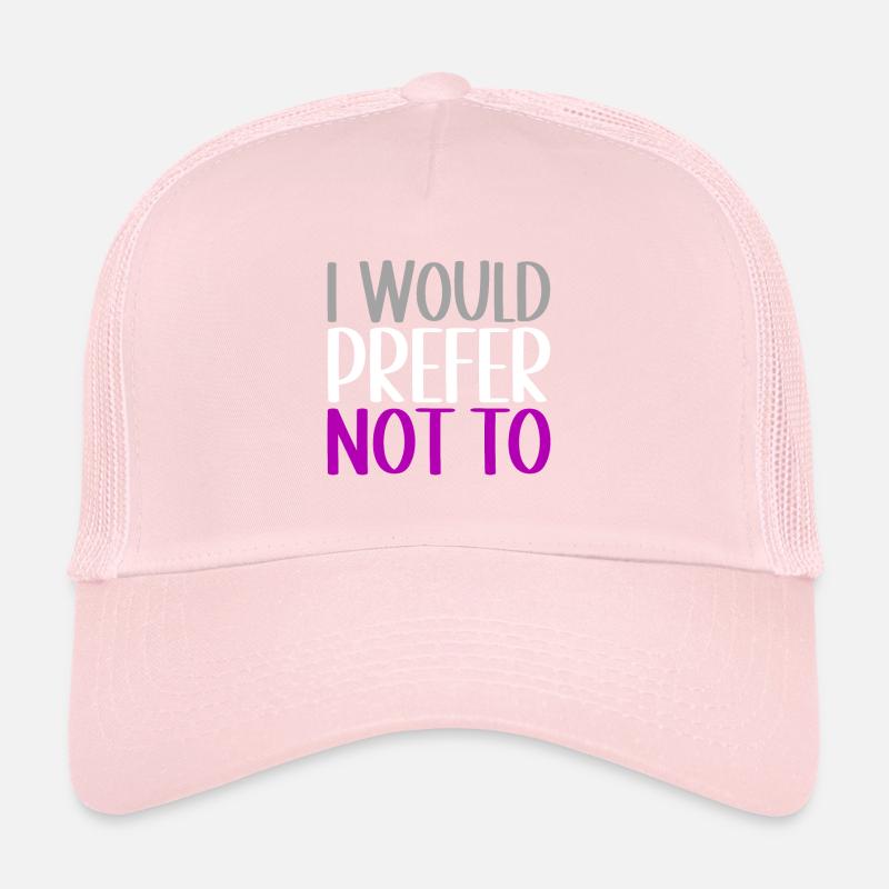 As asexué Casquette trucker 