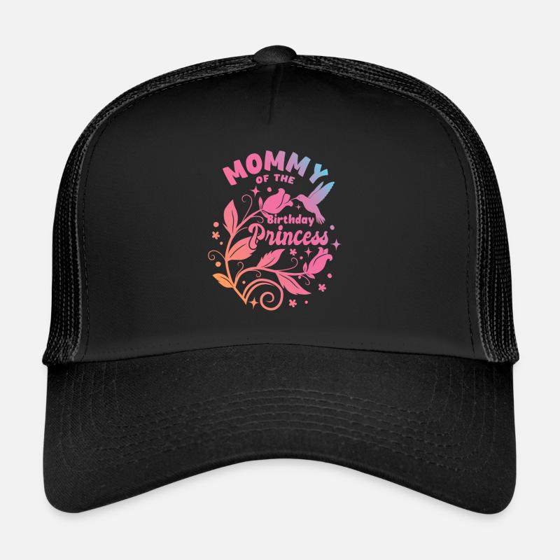 Maman de la princesse d’anniversaire - Geburtstag Casquette trucker 